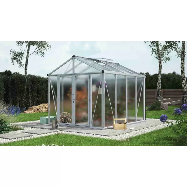 Skleník VITAVIA ZEUS COMFORT 8100 PC 16 mm stříbrný LG456