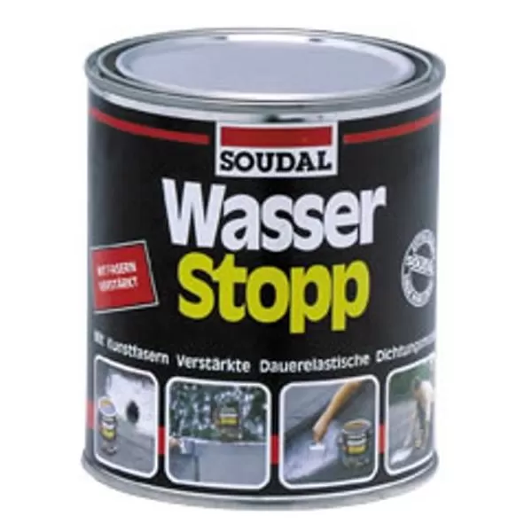 Hydroizolační nátěr s vlákny Wasser Stopp 750 ml Soudal 4502612