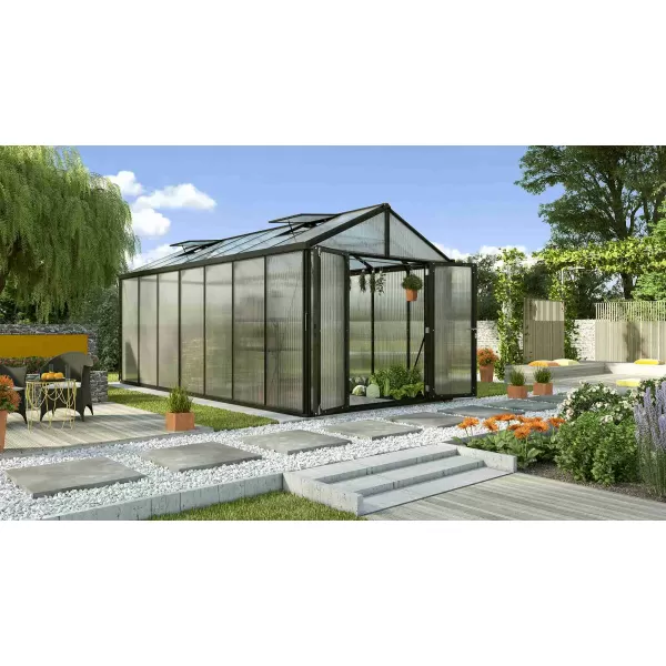 Skleník VITAVIA ZEUS COMFORT 13800 PC 16 mm černý LG462