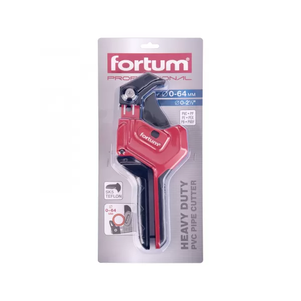 Nůžky na plastové trubky, 0-64mm FORTUM 4775018