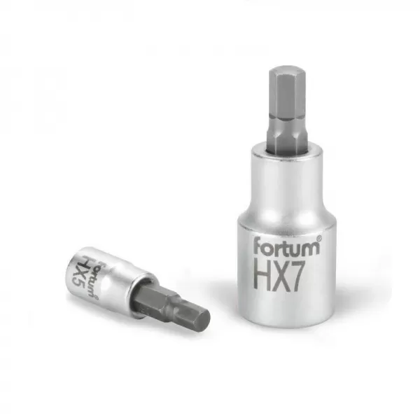 Hlavice zástrčná imbus 1/2" HX 7 L 55mm FORTUM 4700607