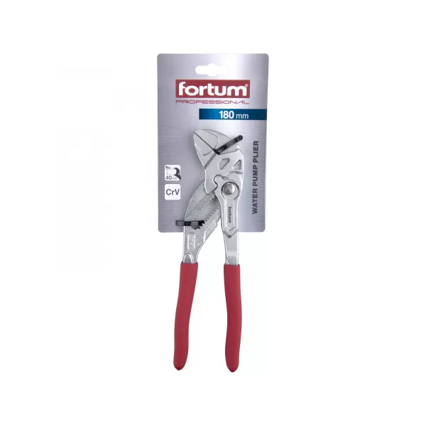 Klíč klešťový stavitelný, 180mm, CrV FORTUM 4770211