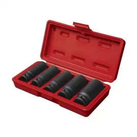 Hlavice nástrčné rázové sada 5ks 1/2“ 17-27mm L 79mm FORTUM 4700802