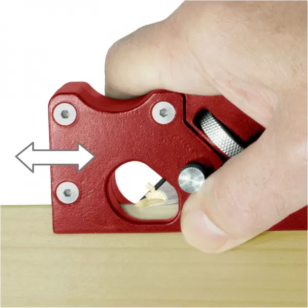 Hoblík na srážení hran nastavitelný, 2nožové profily (45°- R3mm/1/8") FORTUM 4752104