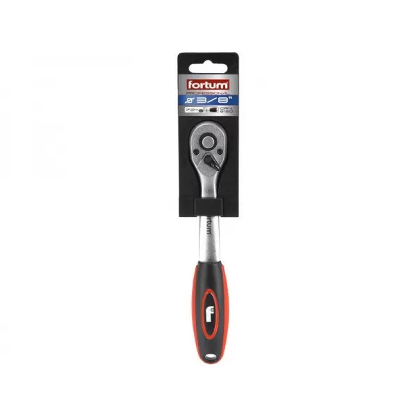 Ráčna Mechanic 1/4" L 145mm 48 zubů CrV/S2 FORTUM 4700111