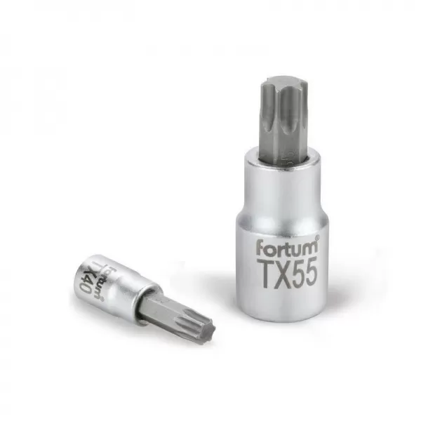 Hlavice zástrčná TORX 1/2" TX 20 L 55mm FORTUM 4700720