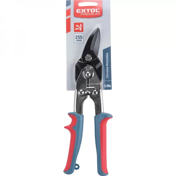 Nůžky na plech převodové 255mm rovně a doleva CrV EXTOL PREMIUM 48000