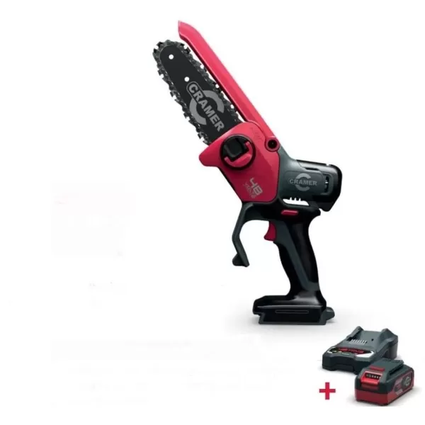 Aku jednoruční řetězová pila 1x2,0Ah 48V CRAMER 48MCSXK2 + KIT