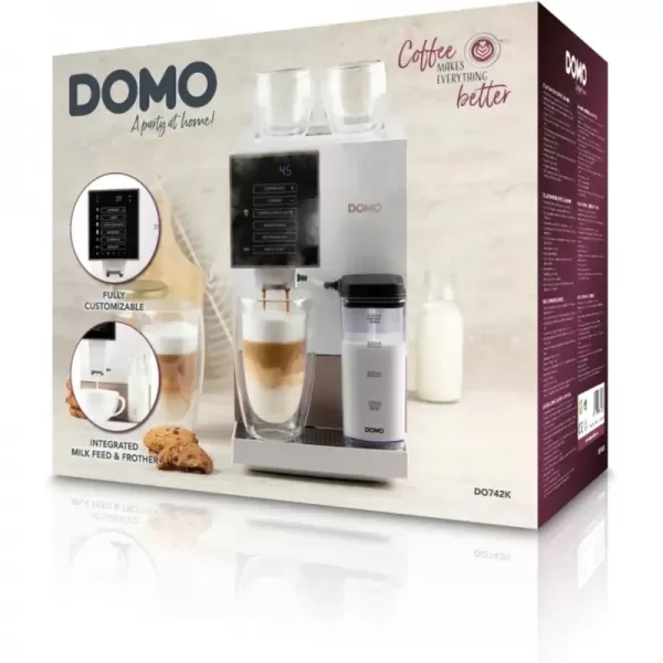 Automatický Espresso kávova DOMO DO742K