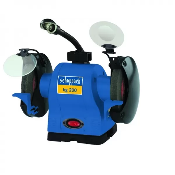 Dvoukotoučová bruska s indukčním motorem Scheppach BG 200