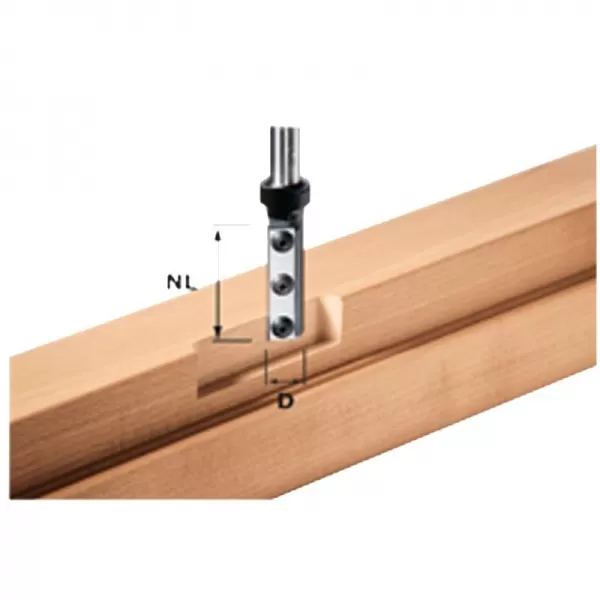 Drážkovací fréza Wepla FESTOOL HW S12 D16/50 WP 497454