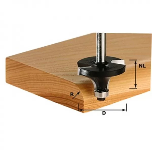 Zaoblovací fréza HW FESTOOL HW S8 D28,7/R8 KL 491014