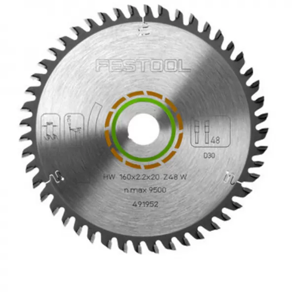 Pilový kotouč s jemnými zuby FESTOOL 216x2,3x30 W48 491050