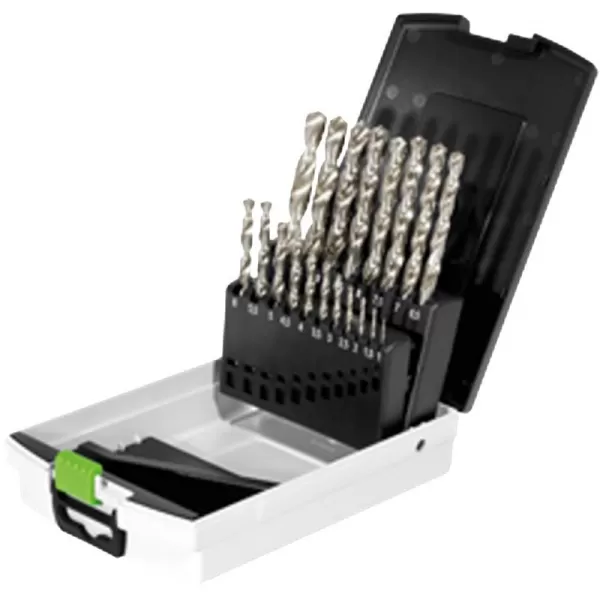 Kazeta s vrtáky do oceli HSS FESTOOL HSS D 1-10 Sort/19 498981