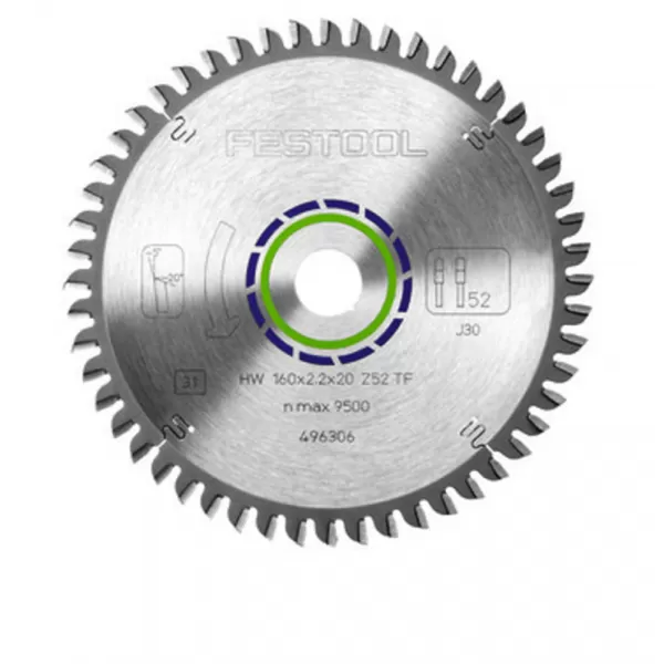 Speciální pilový kotouč FESTOOL 260x2,4x30 TF68 494607