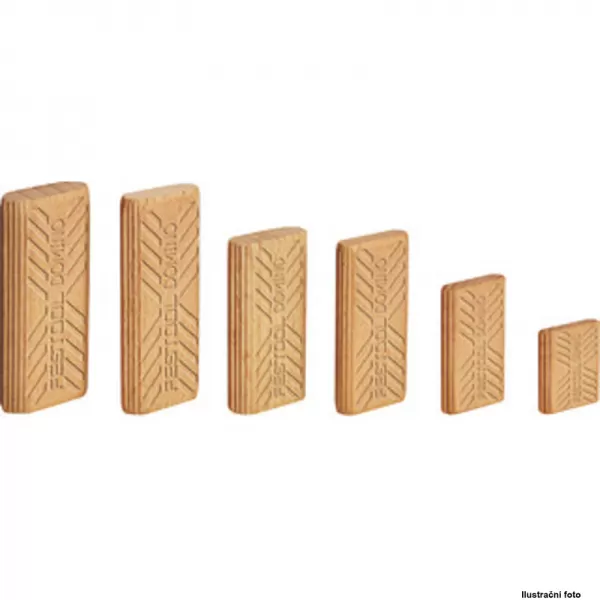 Dřevěné kolíky DOMINO buk FESTOOL D 4x20/450 BU 495661