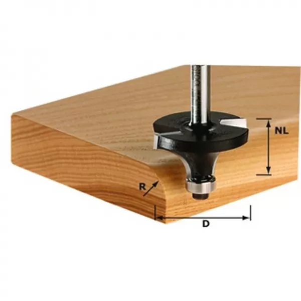 Zaobľovacia fréza HW FESTOOL HW S8 D16,7/R2 KL 491009
