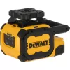 Aku rotační laser, červený, Li-ion baterie DeWALT DCLE15211R