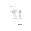 Aku vrtací šroubovák PowerMaxx BS 12V 1x2Ah Metabo 601036000