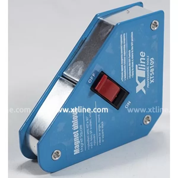 Magnet úhlový s vypínačem 95x110x25mm Xtline XT58109