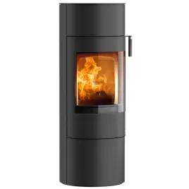 Krbová kamna ocelová dvířka, černá klička SCAN 84-2 CLASSIC černý lak