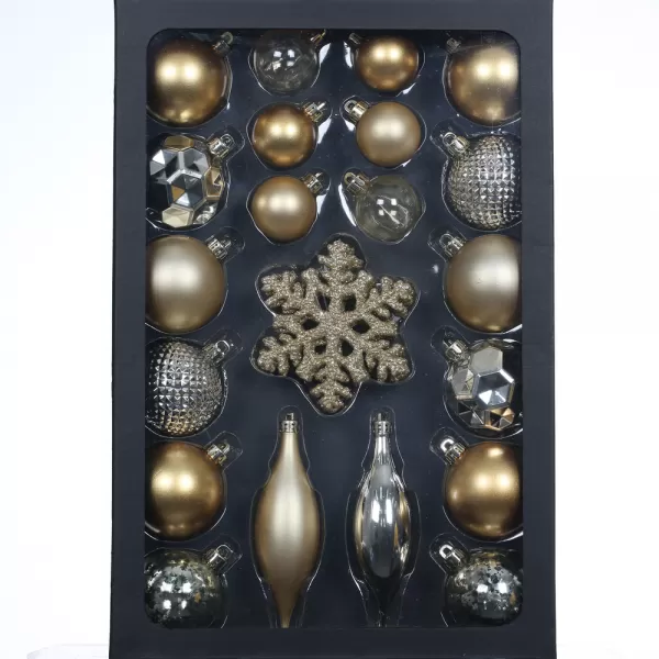 Sada ozdob 25ks ZLATÉ RETLUX RXL 387