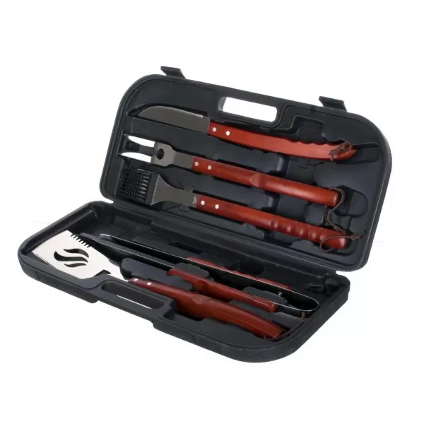 Souprava na grilování BBQ 5 ks v kufříku HAPPY GREEN 5012030