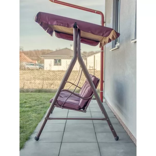 Zahradní houpačka HAPPY GREEN TARA, dark brown 50261300BR