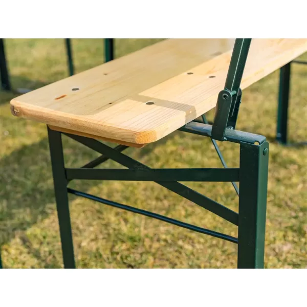 Zahradní pivní set s opěradlem 115 cm HAPPY GREEN 50290909