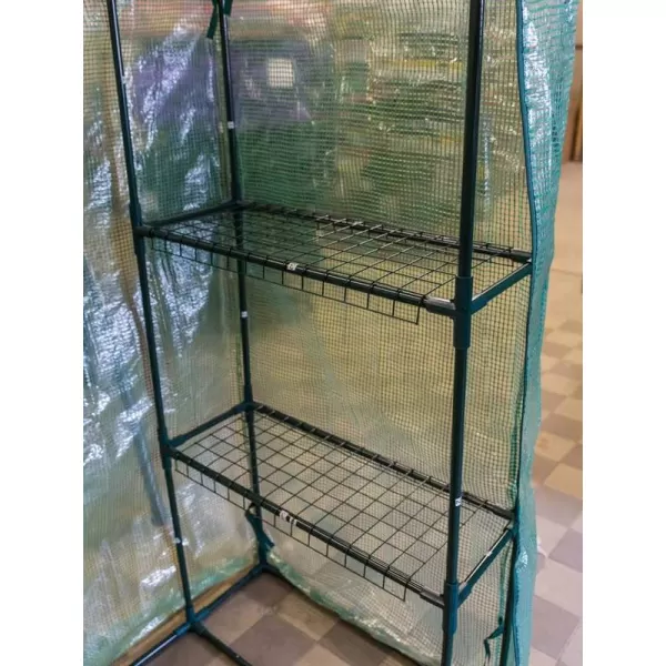 Fóliovník s policemi 140 x 73 x 200 cm HAPPY GREEN 50644951