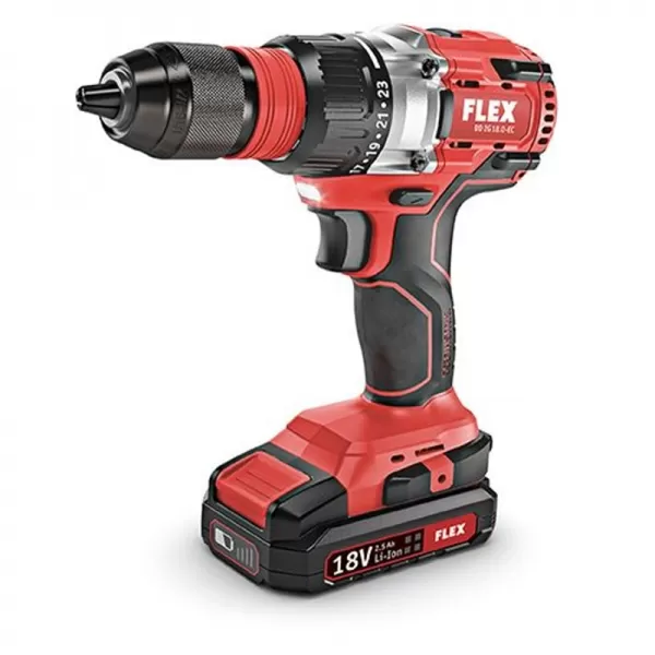 Aku šroubovák 18V/2x5,0Ah DD 2G 18.0-EC/5.0 Set Flex 504890