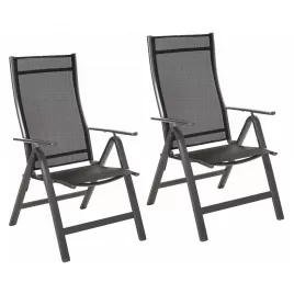 Záhradná stolička 2 kusy FIELDMANN FDZN 5018