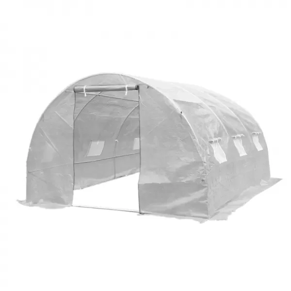 Fóliovník 3 x 4,5 m HAPPY GREEN, bílý 50645032