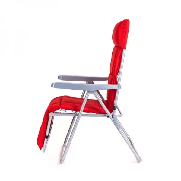 Zahradní židle skládací MANILLA červená HAPPY GREEN A16872