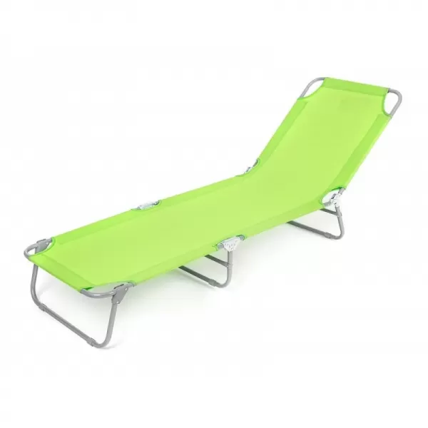 Plážové lehátko Sunbay světlé zelená HAPPY GREEN A12297