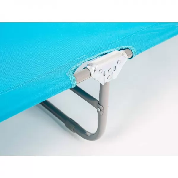 Plážové lehátko Sunbay světlé modrá HAPPY GREEN A12296