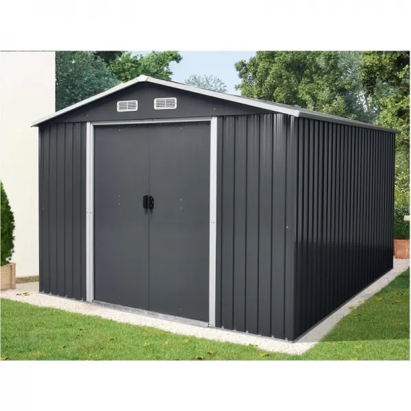 Plechový domek zahradní 9m2 FIELDMANN FZDO 1009
