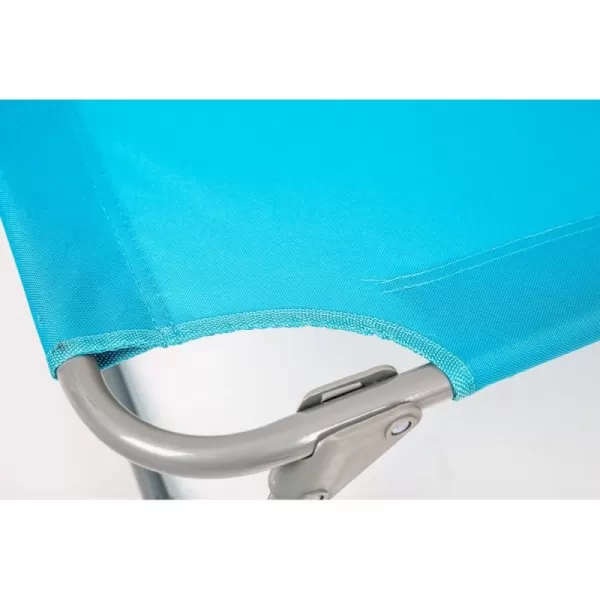 Plážové lehátko Sunbay světlé modrá HAPPY GREEN A12296