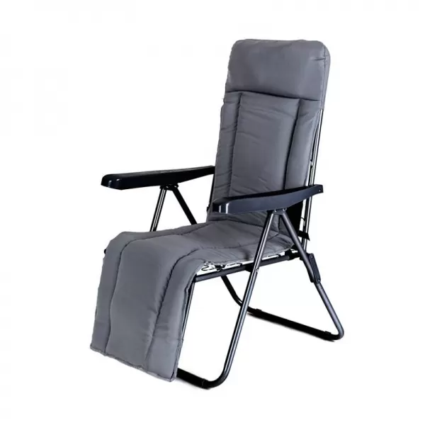 Zahradní skládací židle HAPPY GREEN MANILLA, antracit 50320632-A