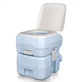 Přenosná toaleta 20 l HAPPY GREEN, modrá 50660401