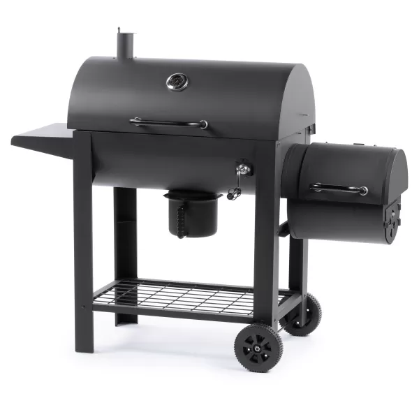 Gril na dřevěné uhlí s udírnou 2v1 FIELDMANN FZG 1018