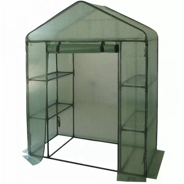 Fóliovník s policemi 140 x 73 x 200 cm HAPPY GREEN 50644951