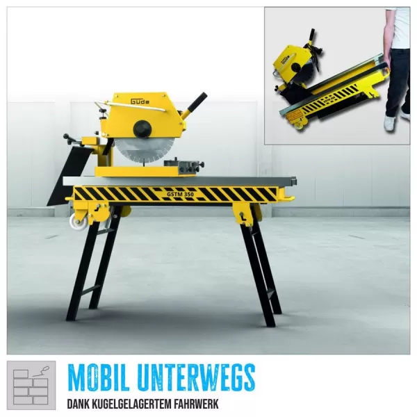 Rezačka na dlažbu, kameň a betón GSTM 350 Güde 55377