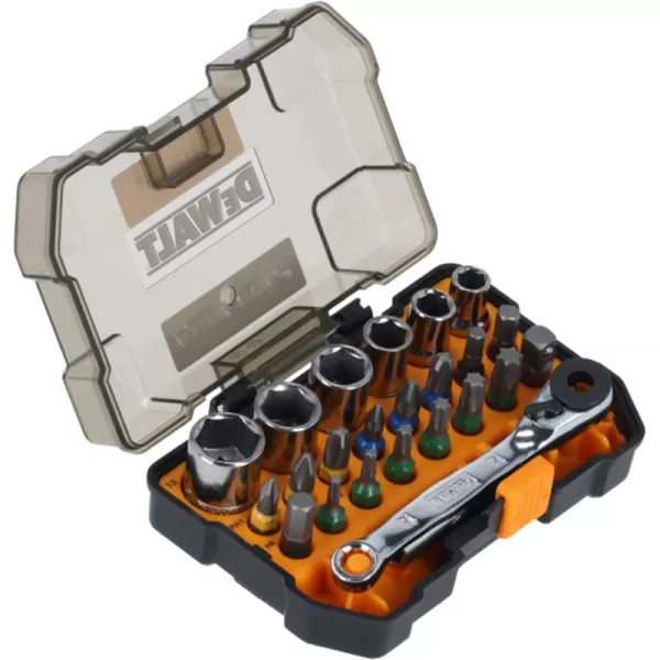 24dílná sada bitů a hlavic McLaren DeWALT DT70906