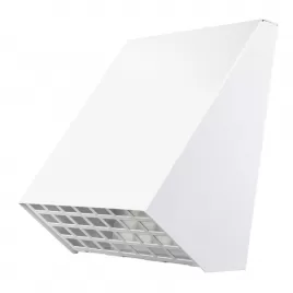 Bílá venkovní mřížka pro pokojovou rekuperaci ZEPHIR PRO DALAP 56520