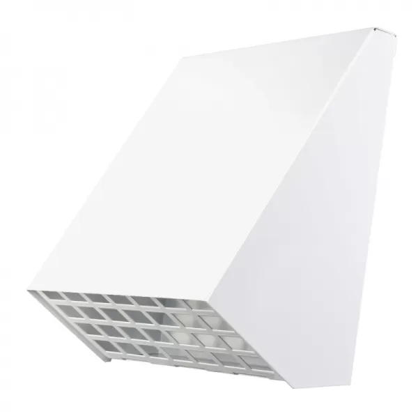 Bílá venkovní mřížka pro pokojovou rekuperaci ZEPHIR PRO DALAP 56520