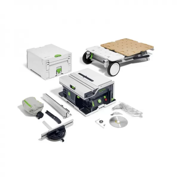Akumulátorová stolová píla + podvozok bez akumulátora Festool CSC SYS 50 EBI-Basic-Set 577371
