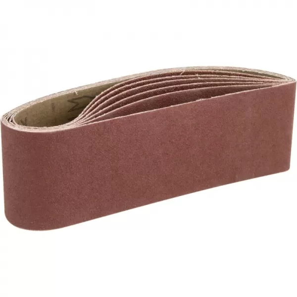 Brusný pás 530 x 75 mm (6 ks), K60, K80, K100 Güde 58307