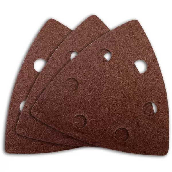 Brusný papír 93 x 93 mm (6 ks) Güde 58196