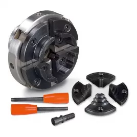 Čtyřčelisťové sklíčidlo průměr 100 mm sada 2 Holzstar 5931023